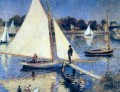 Veleros en Argenteuil Pierre Auguste Renoir